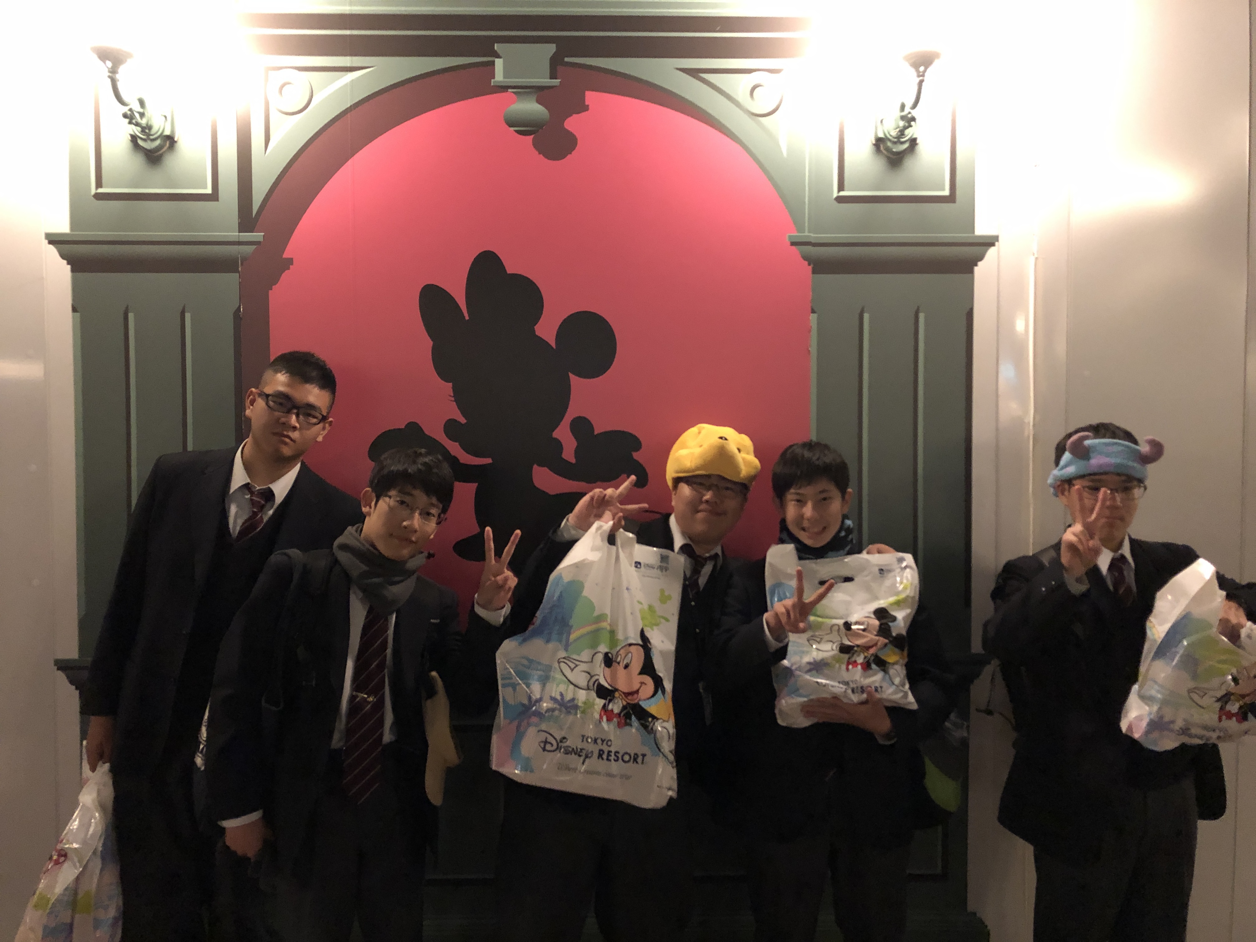 東京ディズニーランド 一貫3年生修学旅行 11月8日 野田学園高等学校 野田学園中学 高等学校