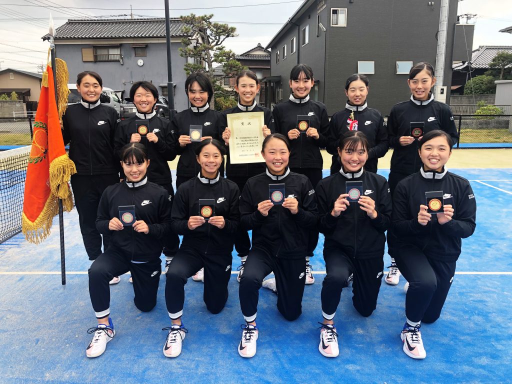 第43回全国選抜高校テニス大会中国地区大会で優勝 女子テニス部 野田学園高等学校 野田学園中学 高等学校